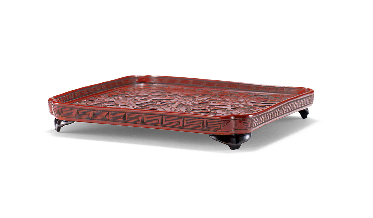 古置物 時代物 木製漆器 蒔絵 朱塗金彩 印盒 古擺件 中国古美術-