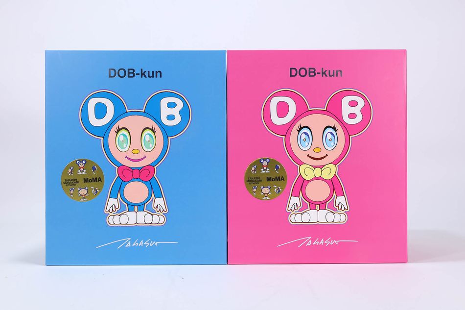 羅芙奧| 村上隆《DOB-kun Figure Pink＆Blue (Set of 2)》 羅芙奧香港