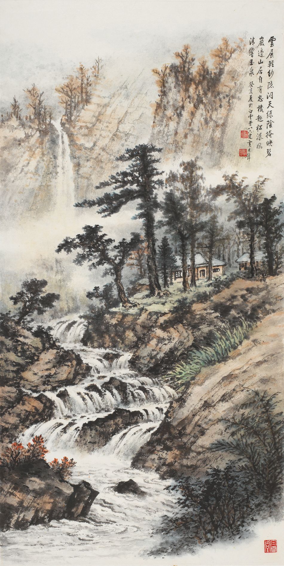 羅芙奧| 黃君璧《松林山澗圖》 羅芙奧台北2023春季拍賣會編號644