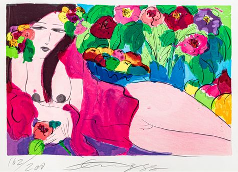 大正ロマン美人画・鈴木由太郎・白寿賞出展作原画 大作