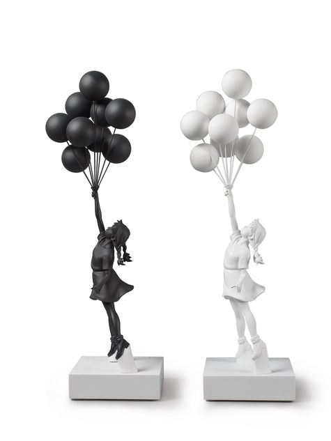 Ravenel | Sync x Medicom Toy x Brandalism《Banksy - Flying Balloons Girl  (Black