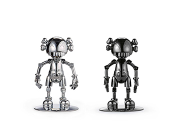 No Future Companion Black Chrome Version - Kaws