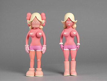 Kaws Pink Twins