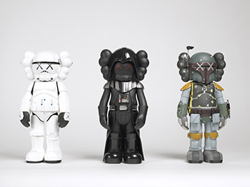 Stormtrooper Companion vinyl figure by KAWS