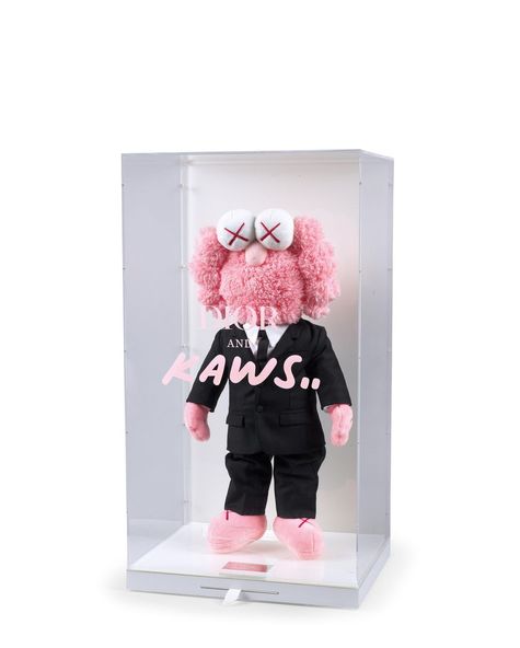 What Party Figure Pink Fine Art Toy by Kaws- Brian Donnelly – Sprayed Paint  Art Collection